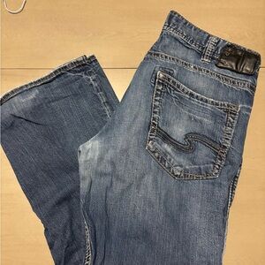 SILVER MENS JEANS